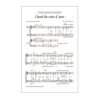 I Heard the Voice of Jesus