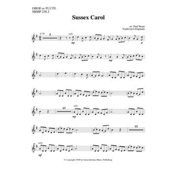 Sussex Carol - Flute or Oboe Part