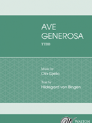 Ave Generosa by Gjeilo Ola Hildegard von Bingen for TTBB divisi a cappella