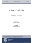 in time of daffodils