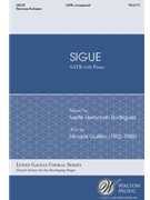 Sigue by Rodriguez Ivette Herryman Guillen Nicolas for SATB and Piano