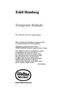 Emigrant Ballads (Rex Emigrantballader)