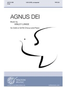 Agnus Dei - SAB (Vocal Score)