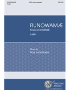 Runowamae from Nonsense by Rudoi Paul John for SATB a cappella