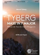 Mass in F Major by Tyberg Marcel for SATB and Organ