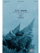 Ecce Novum by Gjeilo Ola for SATB and Piano
