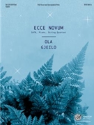 Ecce Novum by Gjeilo Ola for String Quartet