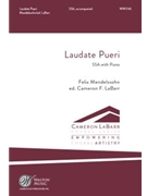 Laudate Pueri by Mendelssohn Felix for SSA and Piano