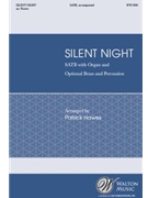 Silent Night by - Hawes Patrick - for SATB and Organ (Optional Brass and Percussion)