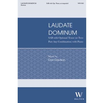 Laudate Dominum (SAB with opt. T)