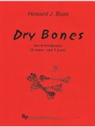 Dry Bones - 4 trombones (optional tuba for part 4) - score and parts by Traditional African - Buss Howard - for