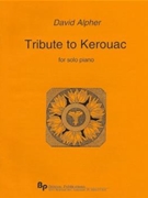 Tribute to Kerouac - solo piano - score and parts by Alpher David for