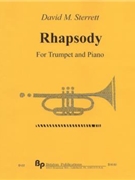 Rhapsody - trumpet and piano - score and parts by Sterrett David for