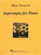 Impromptu for piano - solo piano - score by Douyon Marc for