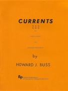 Currents - 4 percussion - score and parts by Buss Howard for