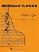 Dialogue - clarinet and piano - score and part by Buss Howard for