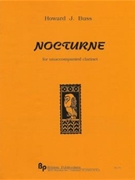 Nocturne - solo clarinet - solo part by Buss Howard for