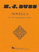 Novella - alto sax and piano - score and part by Buss Howard for