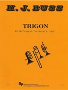 Trigon - trumpet trombone and tuba - score and parts by Buss Howard for