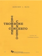 Trombone Concerto trb/pf - trombone and piano - score and part by Buss Howard for