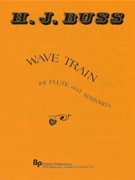 Wave Train - flute and marimba - score and part by Buss Howard for
