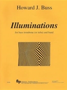 Illuminations - bass trombone (or tuba) and band - complete set (score & parts) - score and parts by Buss Howard for