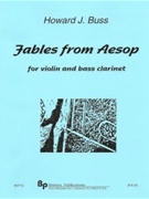 Fables from Aesop - violin and bass clarinet - 2 scores by Buss Howard for