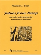 Fables from Aesop - violin and trombone (or bassoon or euphonium) - 2 scores by Buss Howard for