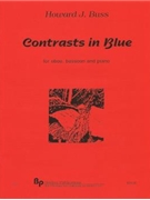 Contrasts in Blue - English horn bassoon and piano - score and parts by Buss Howard for