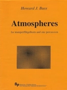 Atmospheres - trumpet and one percussion - score and parts by Buss Howard for