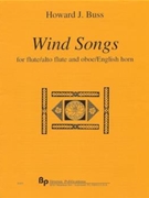Wind Songs - flute/alto flute and oboe/English horn duo - score and parts by Buss Howard for
