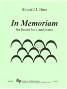 In Memoriam - basset horn and piano - score and part by Buss Howard for