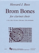 Brom Bones - 9-part clarinet choir - score and parts by Buss Howard for