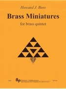 Brass Miniatures - brass quintet - score and parts by Buss Howard for