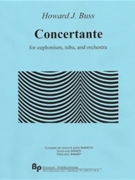 Concertante - euphonium tuba and orchestra - score only by Buss Howard for