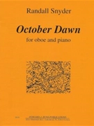 October Dawn - oboe and piano - score and part by Snyder Randall for