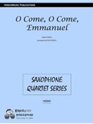 O Come O Come Emmanuel by Traditional - Hirsch Rick - for 4 Sax