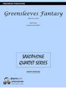 Greensleeves Fantasy by Traditional - Hirsch Rick - for 4 Sax