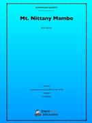 Mt. Nittany Mambo by Hirsch Rick for Sax Quartet