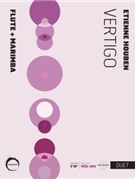 Vertigo - Duet for Flute and Marimba by Houben Etienne for Percussion Duet
