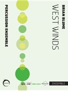 West Winds by Blume Brian for 9-10 Percussion