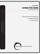 Lonely City Suite by Baker Jason for Snare Drum