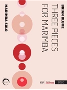Three Pieces for Marimba by Blume Brian for Marimba