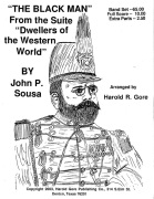 Black Man by Sousa John Philip - Gore Harold R - for Concert Band