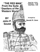 Red Man by Sousa John Philip - Gore Harold R - for Concert Band
