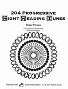 204 Progressive Sight Reading Tunes (Harmonized Edition) by Winslow/Geyer - Harmonized - for Cello