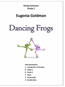 Dancing Frogs - String Orchestra ePrint by Goldman Eugenia for