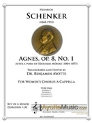 Agnes, Op. 8, No. 1