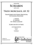 Trois Morceaux, Op. 52