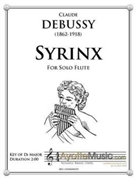 Debussy - Syrinx by Debussy Claude - Ayotte Benjamin - for Solo Flute